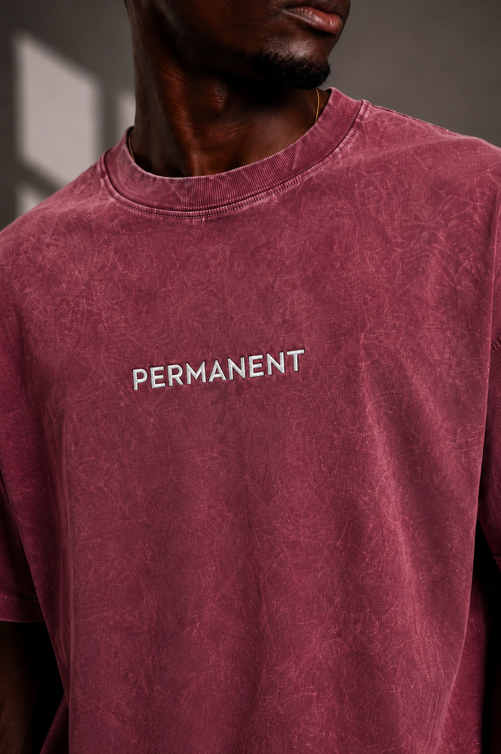 Permanent | Unisex Washed Roses T-Shirt