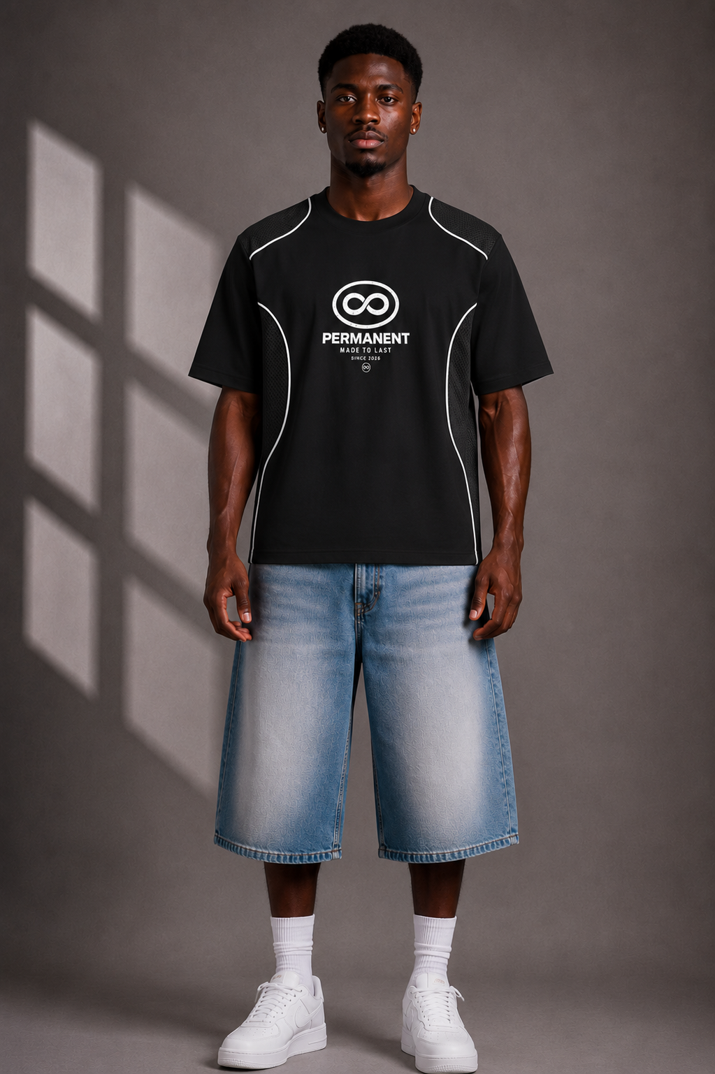 Permanent | Piped Panel T-Shirt