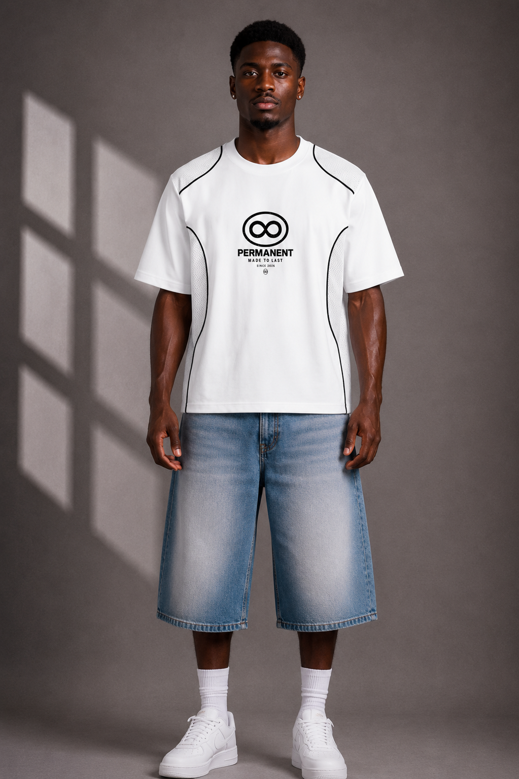 Permanent | Piped Panel T-Shirt