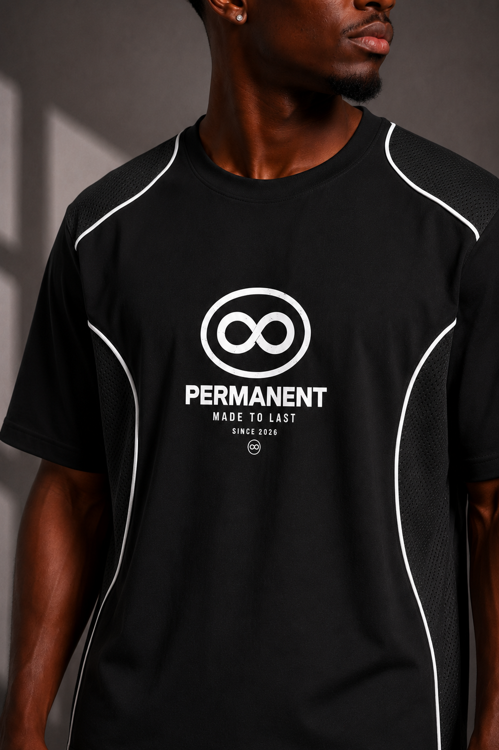 Permanent | Piped Panel T-Shirt