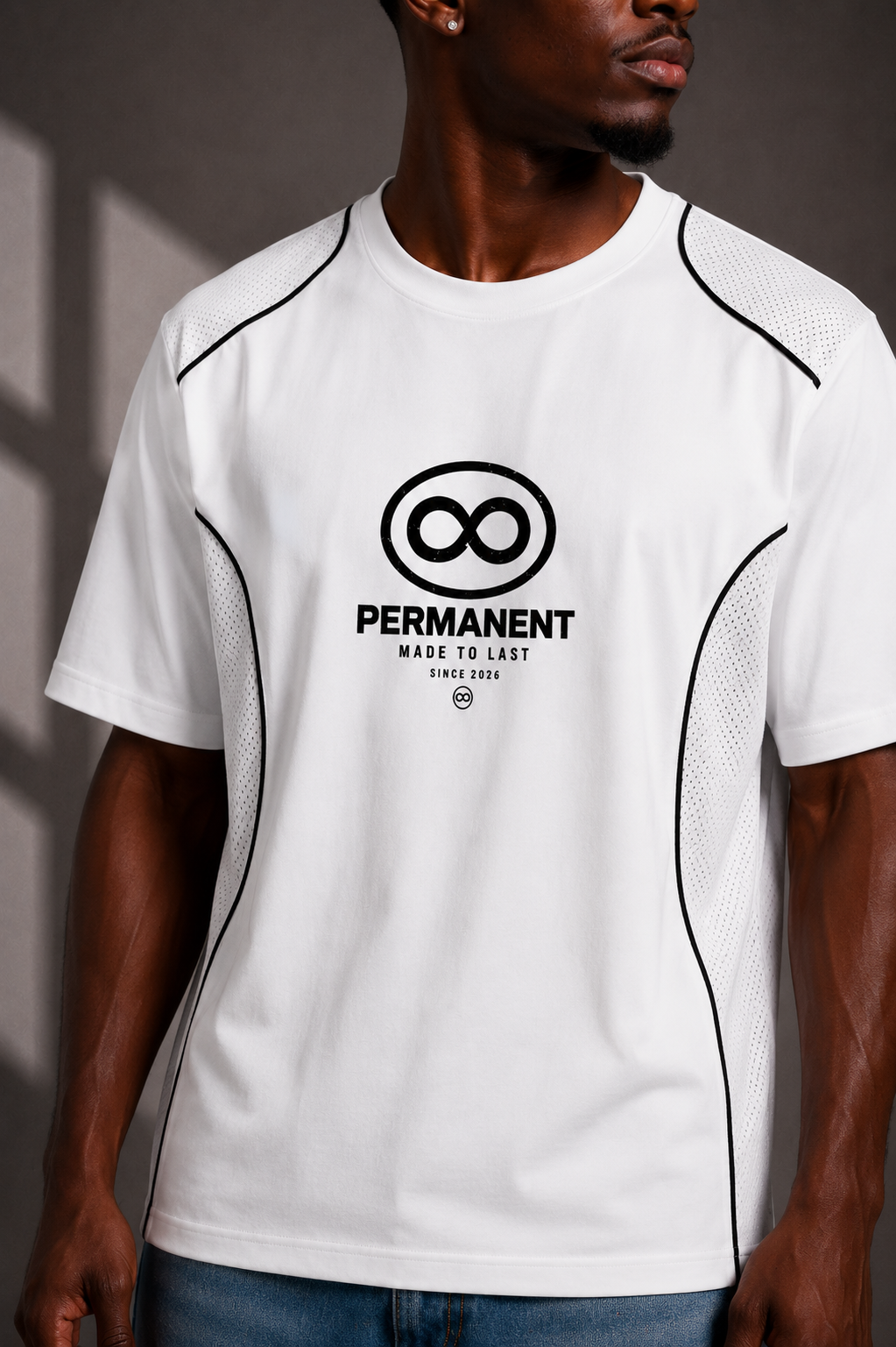 Permanent | Piped Panel T-Shirt
